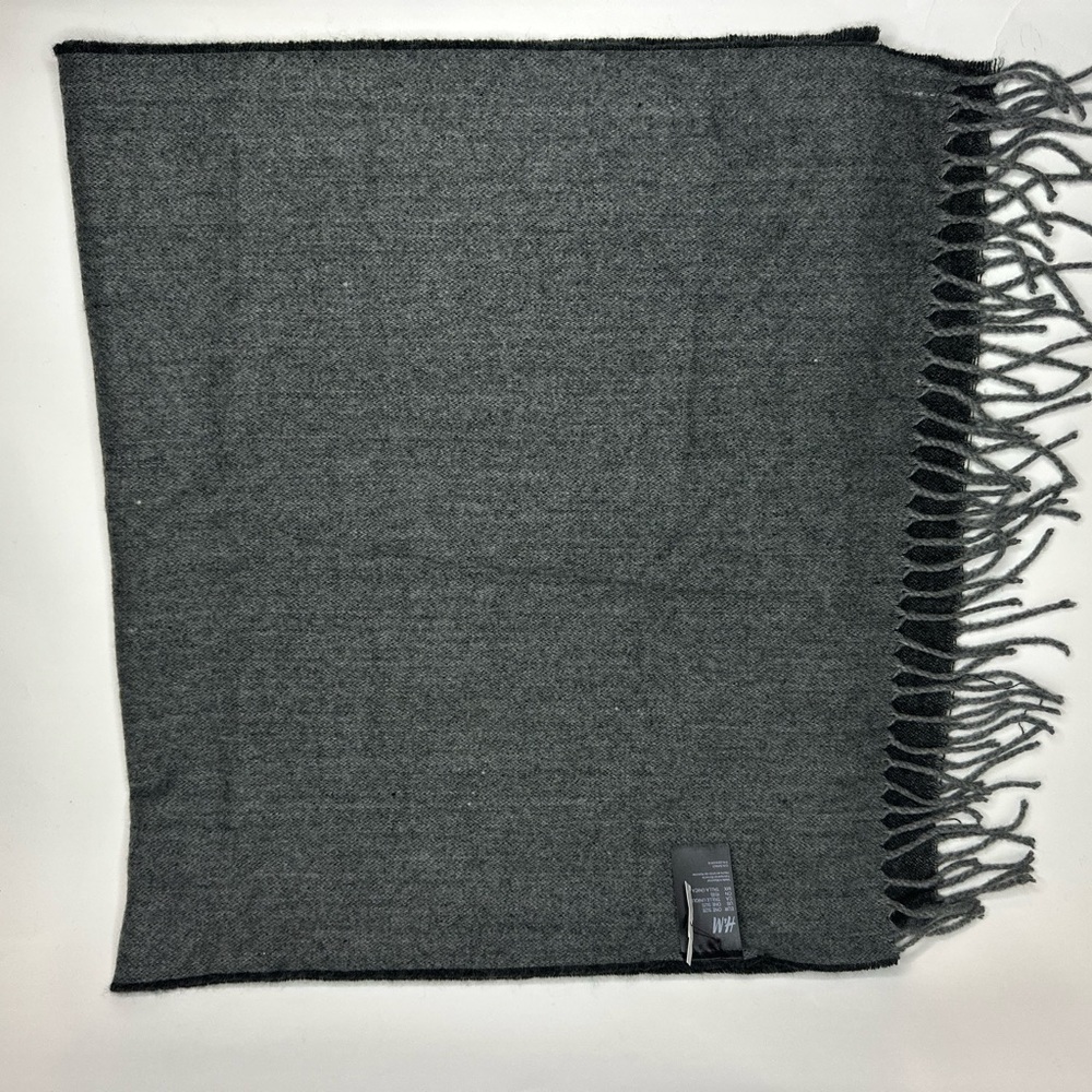 H&M Charcoal Men's Scarf